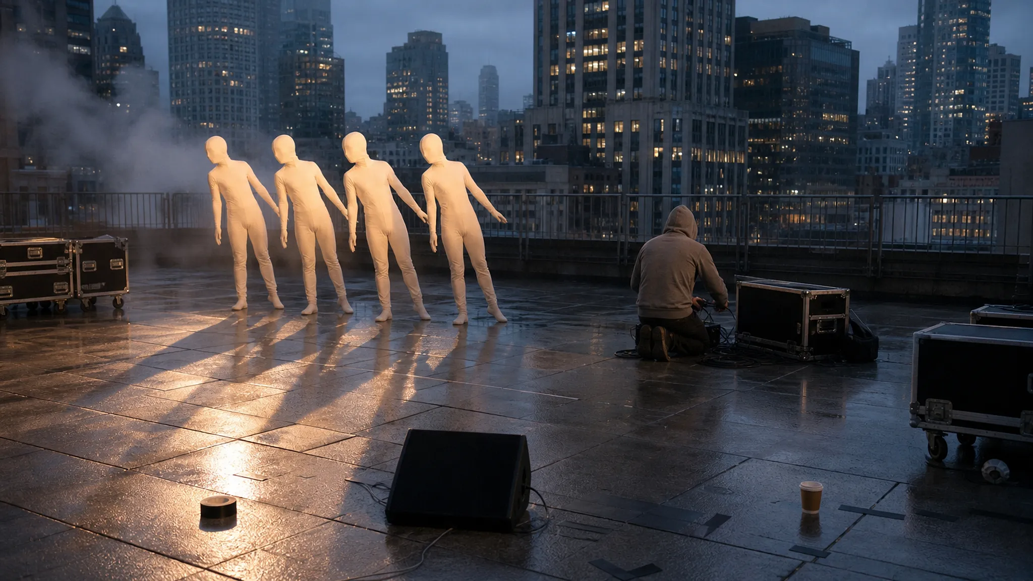 Galaxy Corporation Stages Humanoid Robot Show in New York