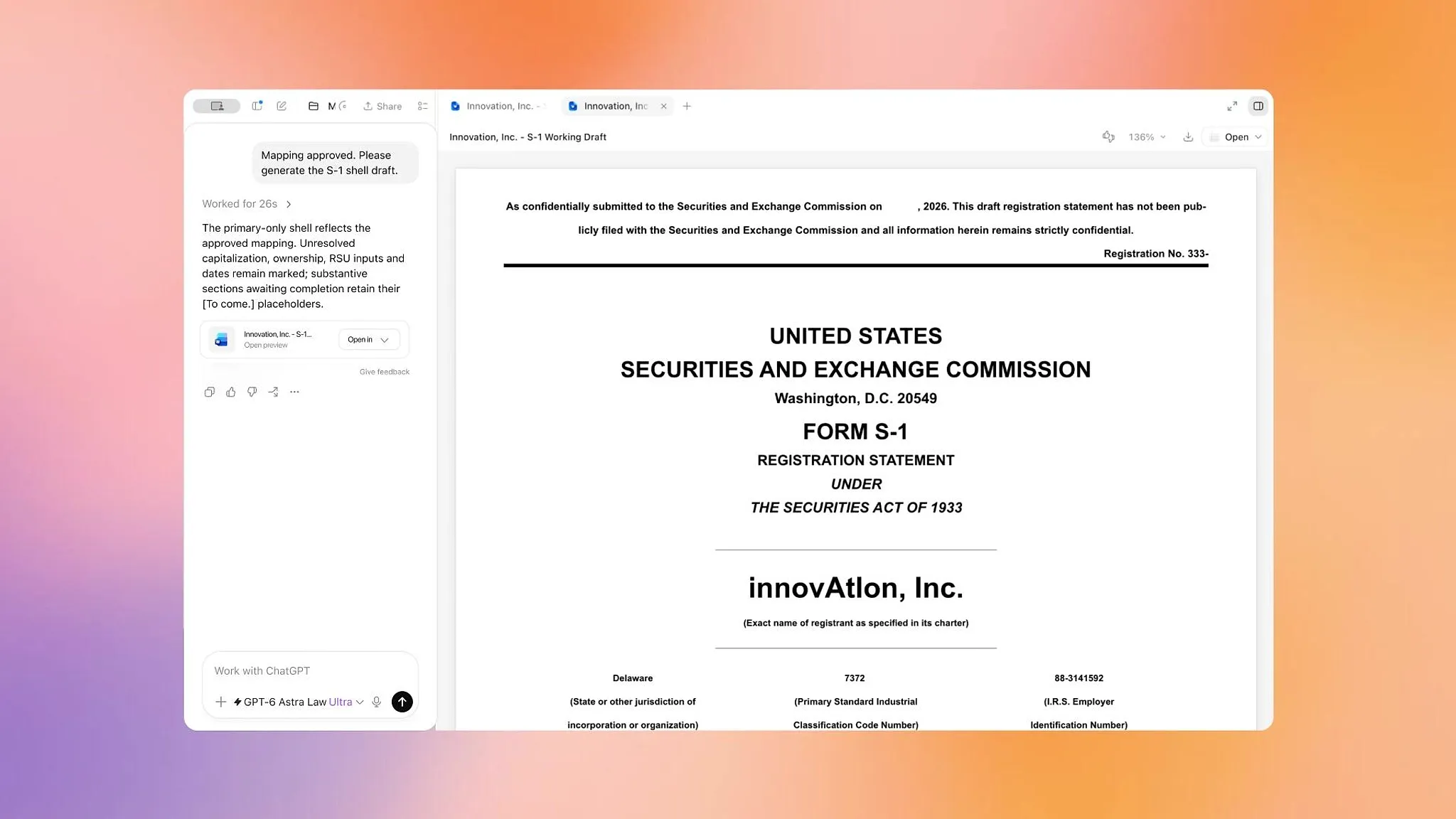 OpenAI Introduces Astra for Law