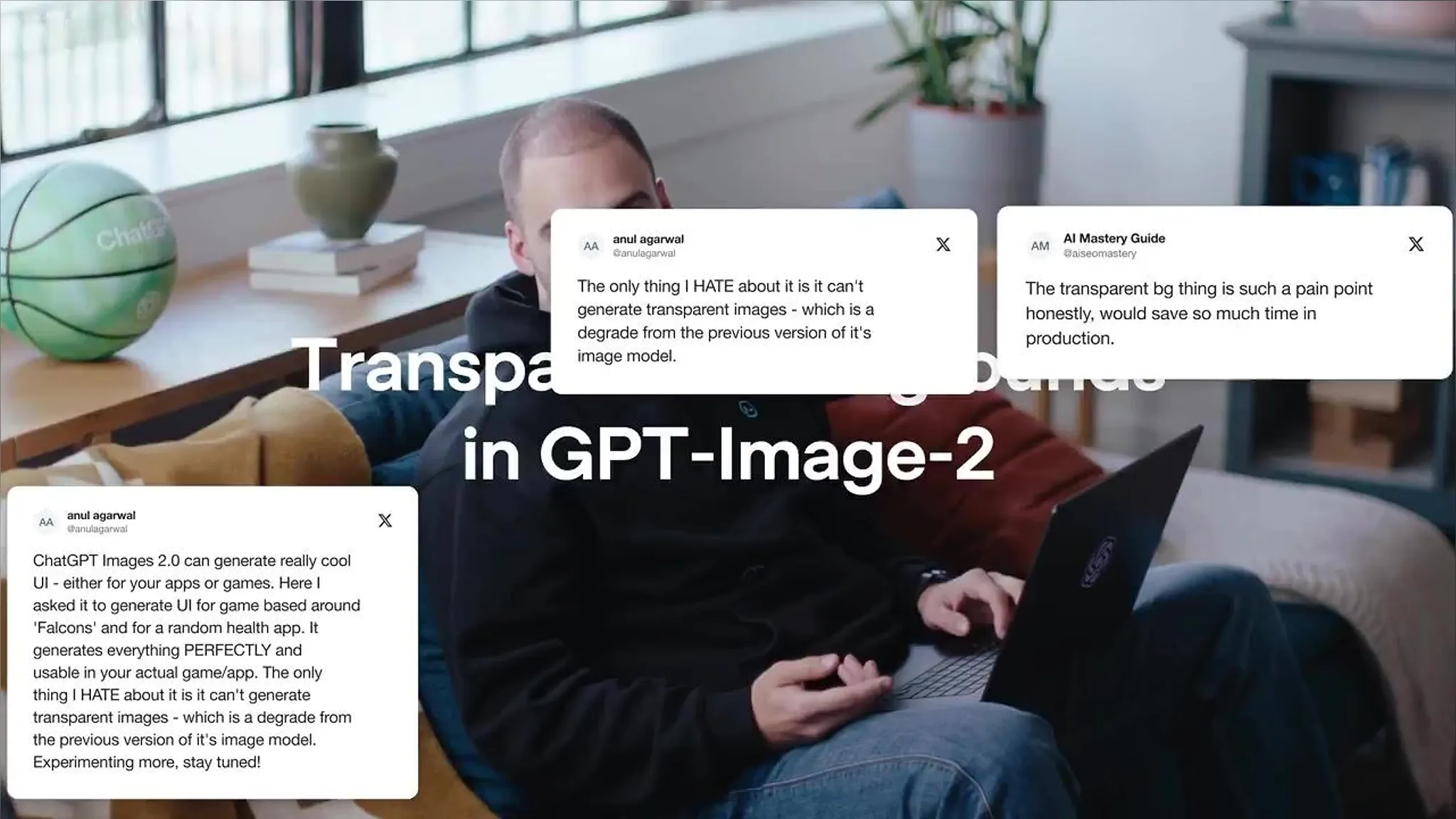 GPT-Image-2, API서 투명 배경 이미지 프리뷰 지원